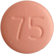 피도그린정75mg 제품 사진