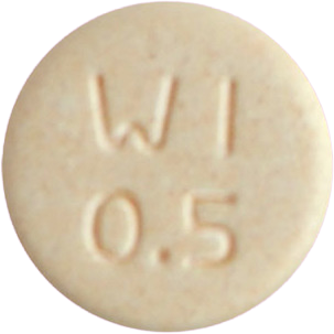 환인클로나제팜정0.5mg 제품 사진