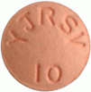 크레아진정10mg 제품 사진