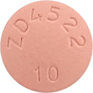 비바코정10mg 제품 사진