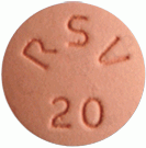 로바스로정20mg 제품 사진