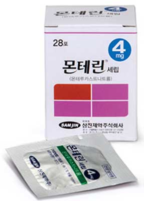 몬테린세립4mg_(4.16mg/1포) 제품 사진