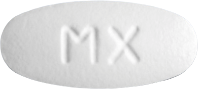 목시크란정375mg 제품 사진