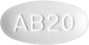 아바틴정20mg 제품 사진