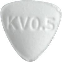 케비란정0.5mg 제품 사진