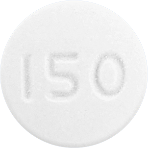 라니스카정150mg 제품 사진