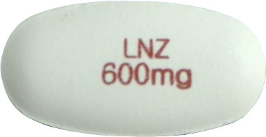 리녹사졸정600mg 제품 사진