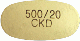 낙센에스정500/20mg 제품 사진