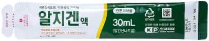 알지겐액_(1.5g/30mL/포(스틱)) 제품 사진