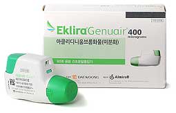 에클리라제뉴에어400μg_(24mg /60회) 제품 사진