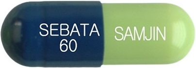 세바타캡슐60mg 제품 사진