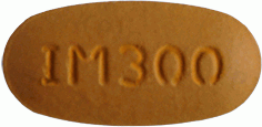 글리티브필름코팅정300mg 제품 사진