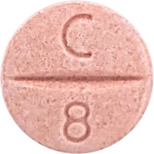칸데라정8mg 제품 사진