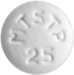 토파원정25mg 제품 사진
