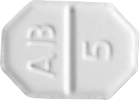 유니베실정5mg 제품 사진