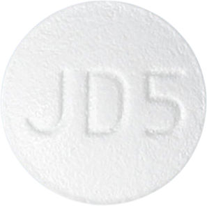 제이더블유중외제약도네페질정5mg 제품 사진