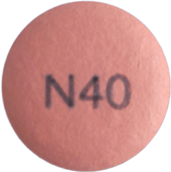 넥스졸정40mg 제품 사진