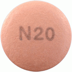 넥스졸정20mg 제품 사진