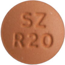 로수코정20mg 제품 사진