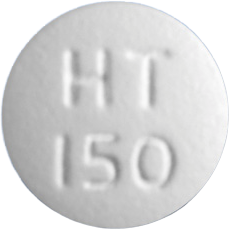 휴텍스라니티딘정150mg 제품 사진