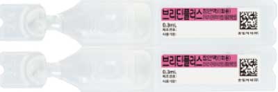 브리딘플러스점안액_(0.3mL) 제품 사진