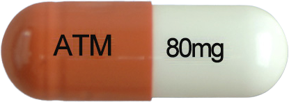 아토목신캡슐80mg 제품 사진