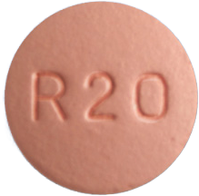 로스토정20mg 제품 사진