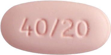 듀오웰정40/20mg 제품 사진