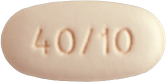 듀오웰정40/10mg 제품 사진