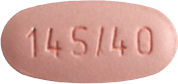 콜립정145/40mg 제품 사진