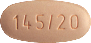 콜립정145/20mg 제품 사진