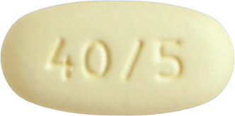 듀오웰정40/5mg 제품 사진
