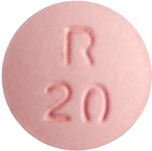 올스타틴정20mg 제품 사진