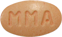 명문알프라졸람정0.5mg 제품 사진