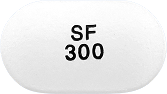 사포디필SR정300mg 제품 사진
