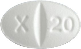 엑스프람정20mg 제품 사진