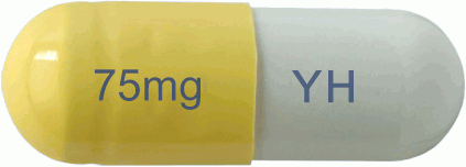 유한엔플루캡슐75mg 제품 사진