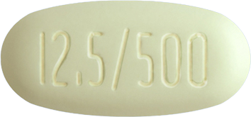 네시나메트정12.5/500mg 제품 사진
