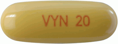 빈다켈캡슐20mg 제품 사진