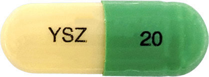 유스메졸캡슐20mg 제품 사진