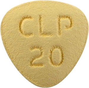 타올라스정20mg 제품 사진