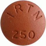 이레티닙정250mg 제품 사진