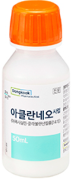 아클란네오시럽_(50mL) 제품 사진