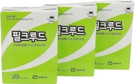 필크루드구강용해필름0.5mg_(0.5mg/1장) 제품 사진