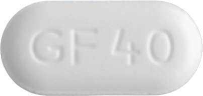 가나플럭스정40/1100mg 제품 사진