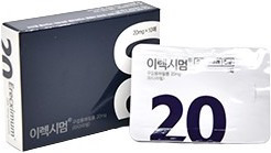 이렉시멈구강용해필름20mg_(20mg/1장) 제품 사진