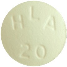 아토르빈정20mg 제품 사진