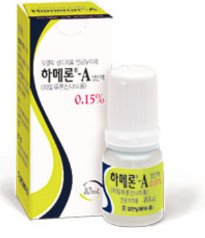 하메론에이점안액0.15%_(0.75mg/0.5mL) 제품 사진
