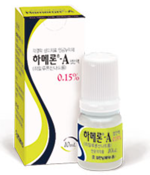 하메론에이점안액0.15%_(7.5mg/5mL) 제품 사진
