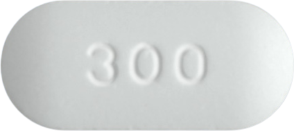 큐로켈서방정300mg 제품 사진